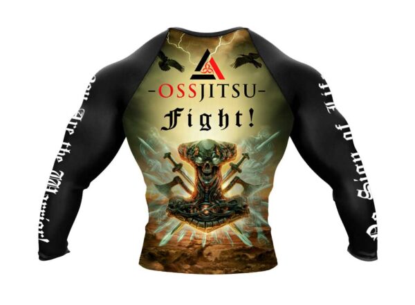 UNLEASHED “No Sign of Life” Long Sleeve Rashguard - Image 2