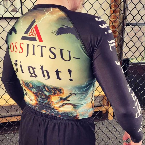 UNLEASHED “No Sign of Life” Long Sleeve Rashguard - Image 4