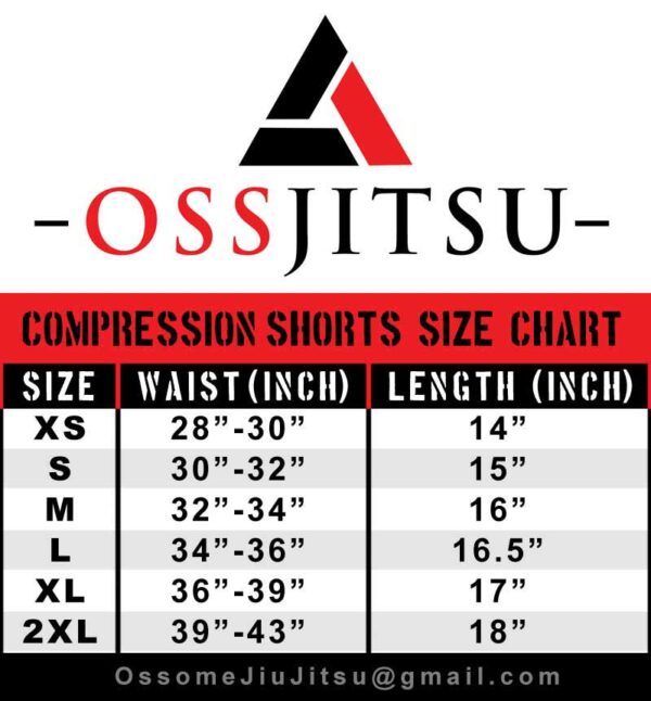 OssJitsu Compression Shorts with Cup - Image 6