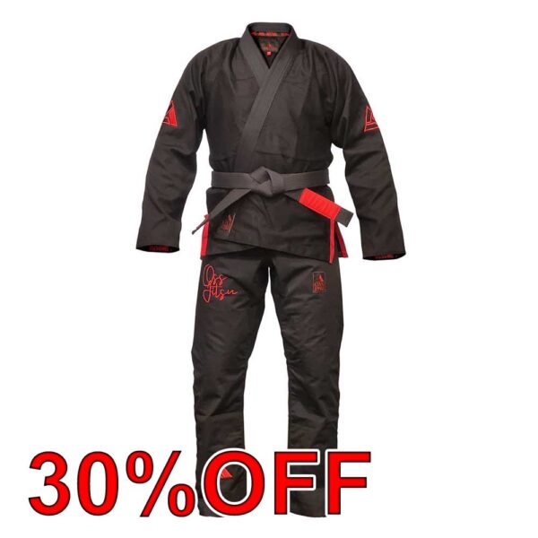 OssJitsu BJJ Gi Black