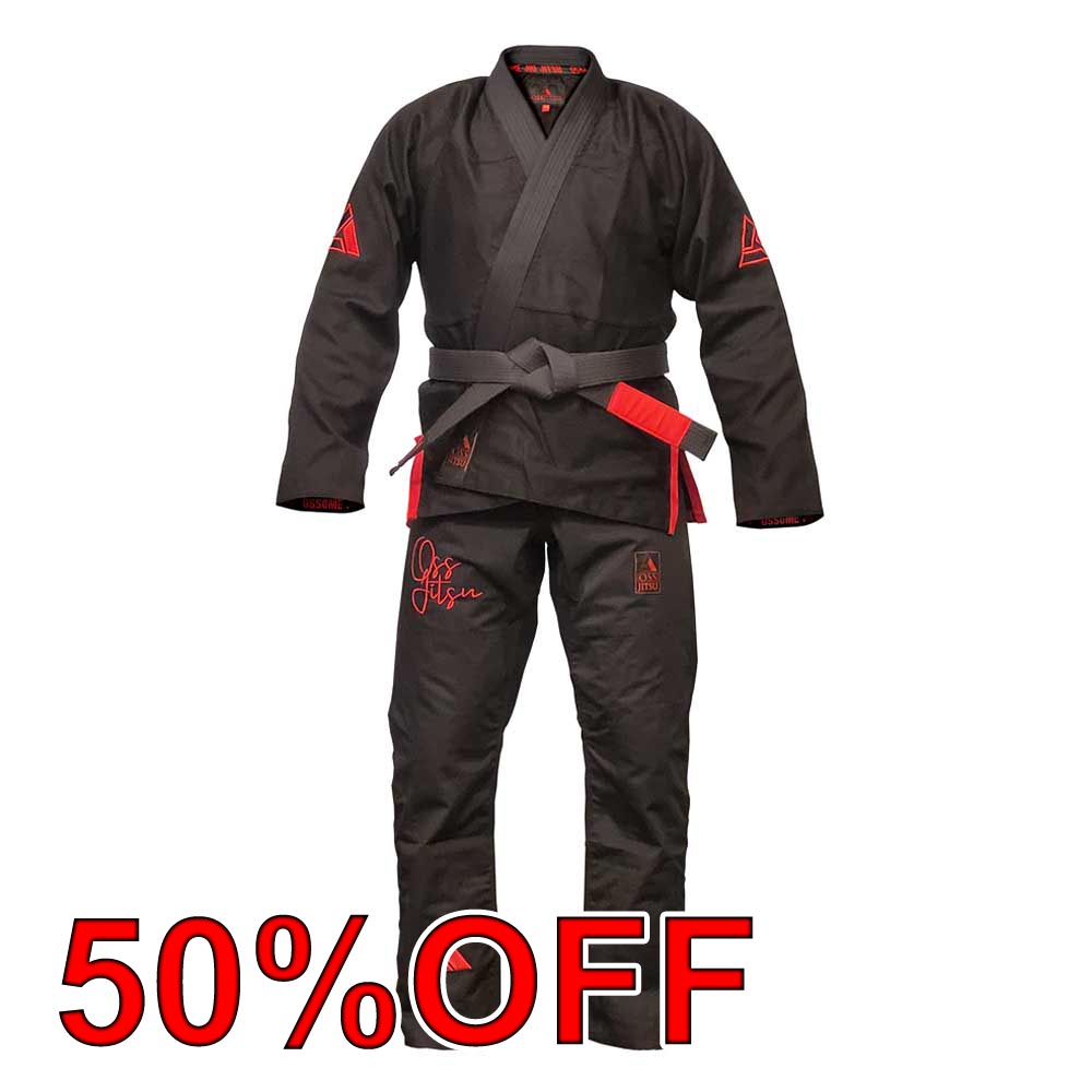 OssJitsu BJJ Gi Black – OssJitsu