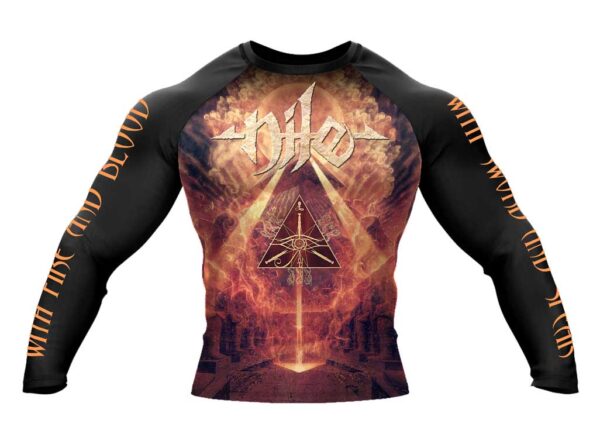 NILE “Vile Nilotic Rites” Long Sleeve Rashguard