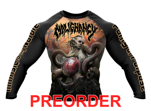 MALIGNANCY “...Discontinued” Long Sleeve Rashguard