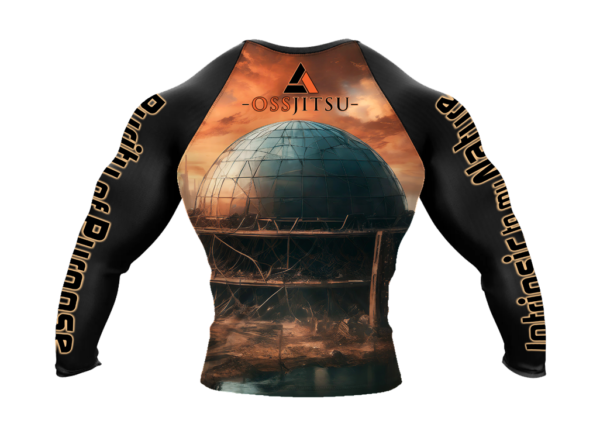 MALIGNANCY “...Discontinued” Long Sleeve Rashguard - Image 3