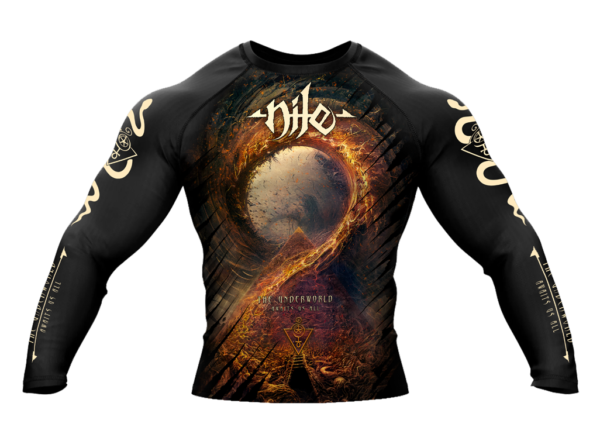 NILE “The Underworld Awaits Us All” Long Sleeve Rashguard - Image 2