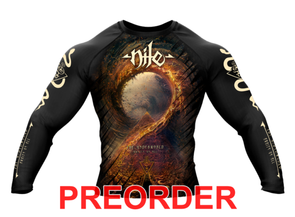 NILE “The Underworld Awaits Us All” Long Sleeve Rashguard