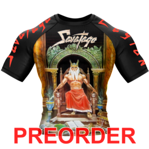 SAVATAGE “Hall of the Mountain King” Short Sleeve Rashguard