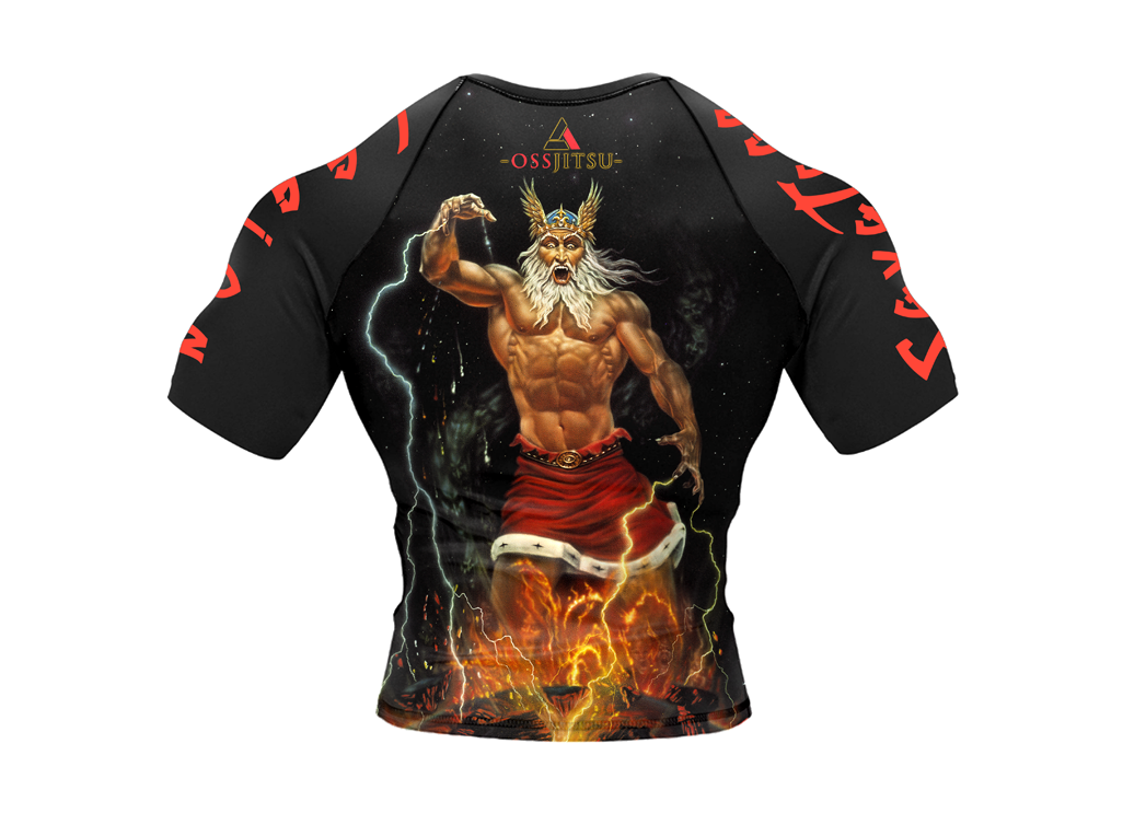 SAVATAGE “Hall of the Mountain King” Short Sleeve Rashguard - Image 3